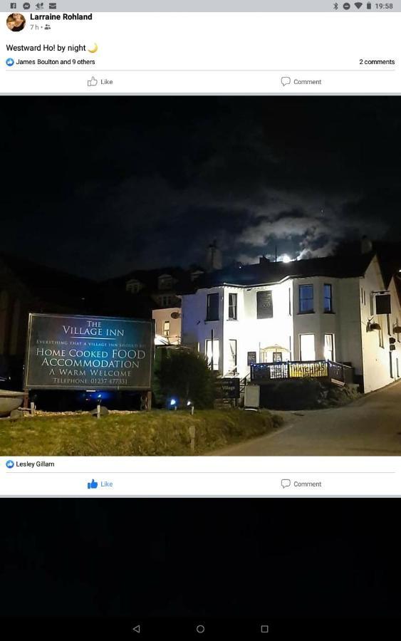 The Village Inn Bideford Exterior foto